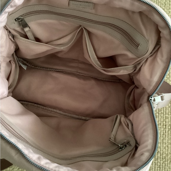 🧳 ISAAC MIZRAHI overnight bag weekender pink EUC - Picture 11 of 12